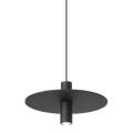 Mini Ponte Pendant | Nightshade Black | Metal Shade Monopoint Bulb(s) Included