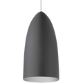 Mini Signal Pendant MonoPoint Rubberized Gray/Platinum satin nickel 3000K 90 CRI 12 volt led 95 cri 3000k