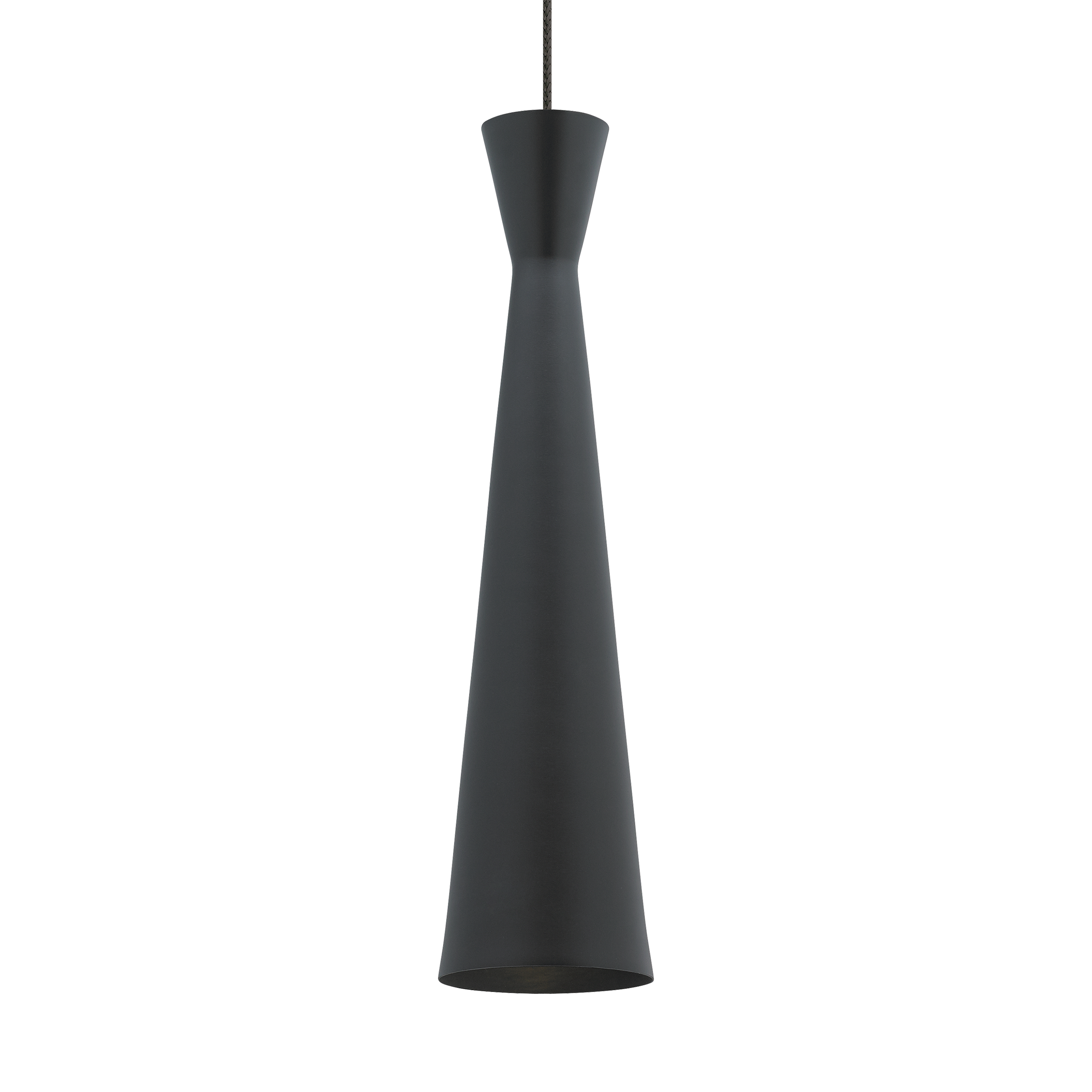 Windsor Pendant | Antique Bronze | Black Monopoint Bulb(s) Included