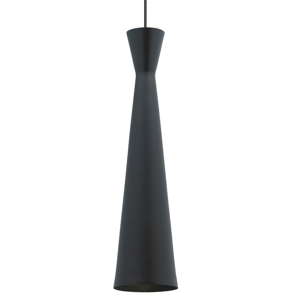 Windsor Pendant | Antique Bronze | Black Monopoint Bulb(s) Included