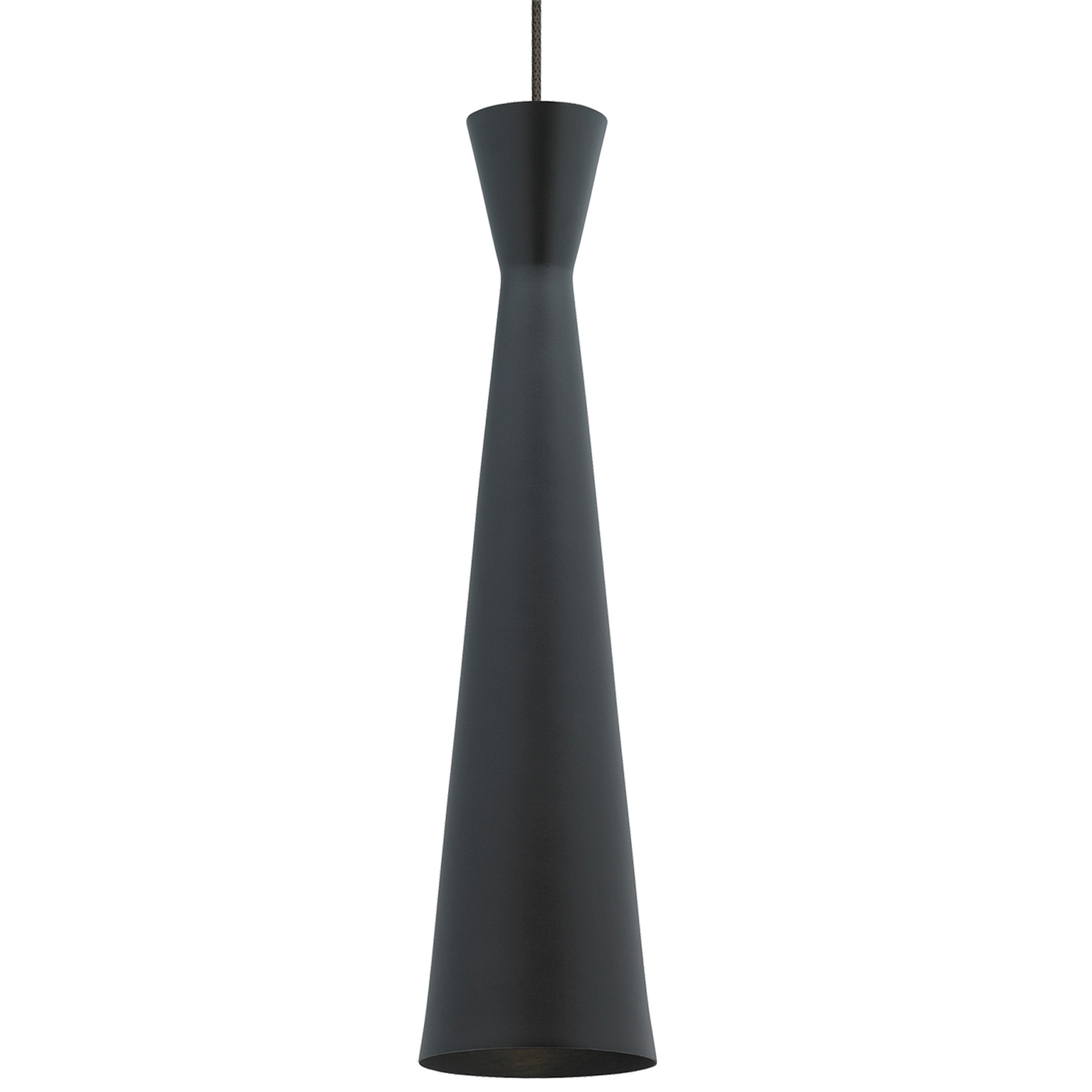 Windsor Pendant | Antique Bronze | Black Monopoint Bulb(s) Included