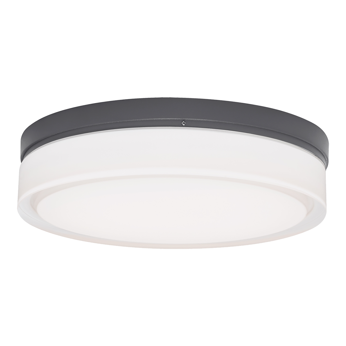 Cirque Small Outdoor Wall/Flush Mount Small Charcoal 3000K 90 CRI