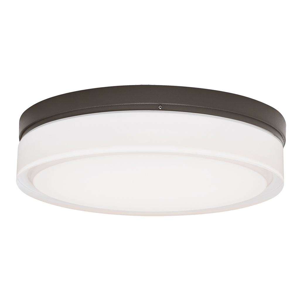 Cirque Small Outdoor Wall/Flush Mount Small Bronze 3000K 90 CRI