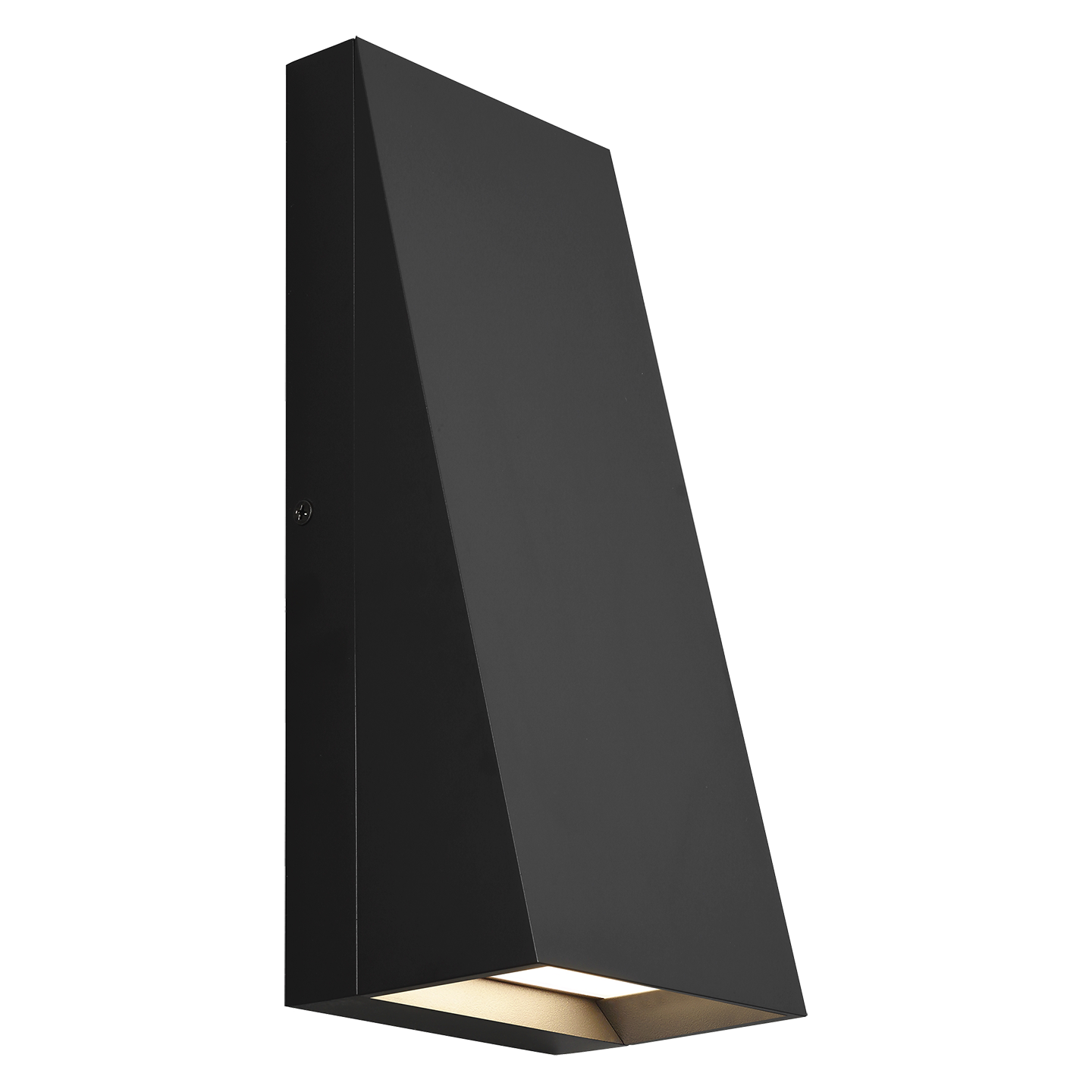 Pitch 12 Outdoor Wall Black 3000K 90 CRI integrated led 90 cri 3000k 120v