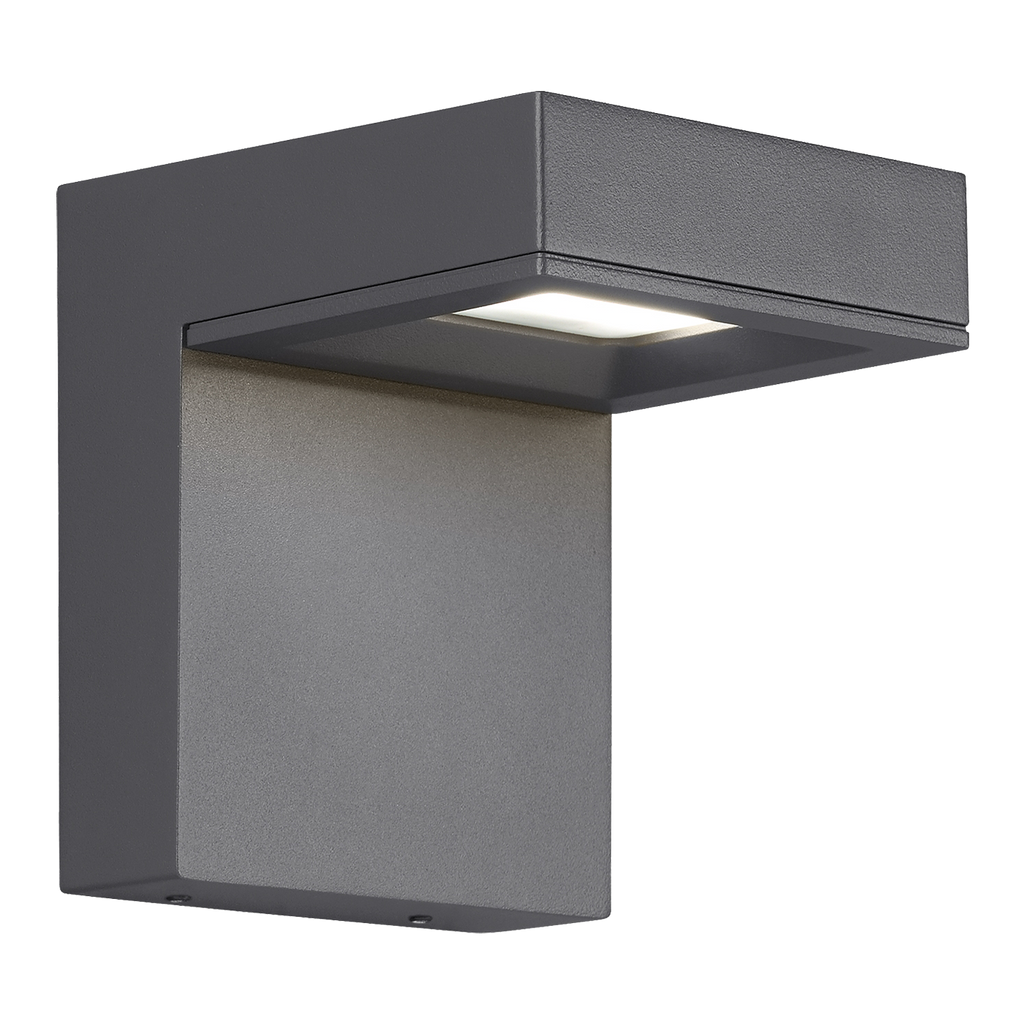 Taag 6 Outdoor Wall | Charcoal 3000K Button Photocontrol