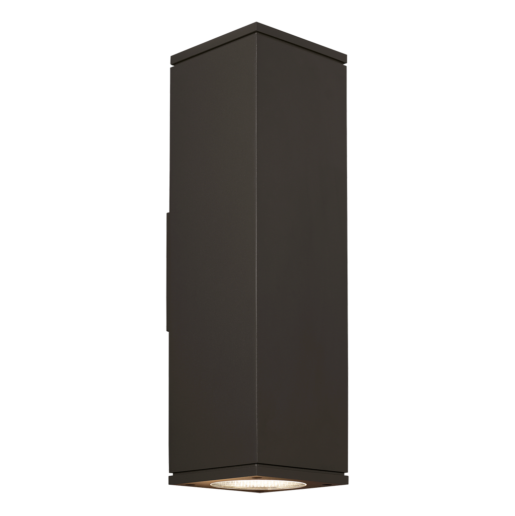 Tegel 18 Outdoor Wall | Bronze 3000K 36° Downlight None