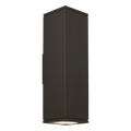 Tegel 18 Outdoor Wall | Bronze 4000K 10° Downlight None