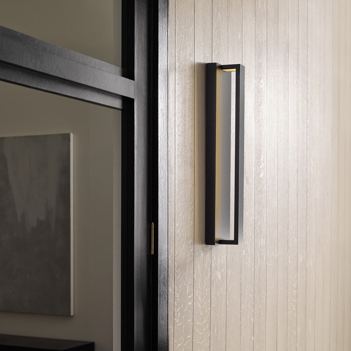Windfall Outdoor Wall Black LED 3000K 80 CRI80 cri 3000k 277v