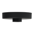 Line-Voltage Shallow Canopy Matte Black