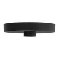 6" Line-Voltage Shallow Canopy | Nightshade Black