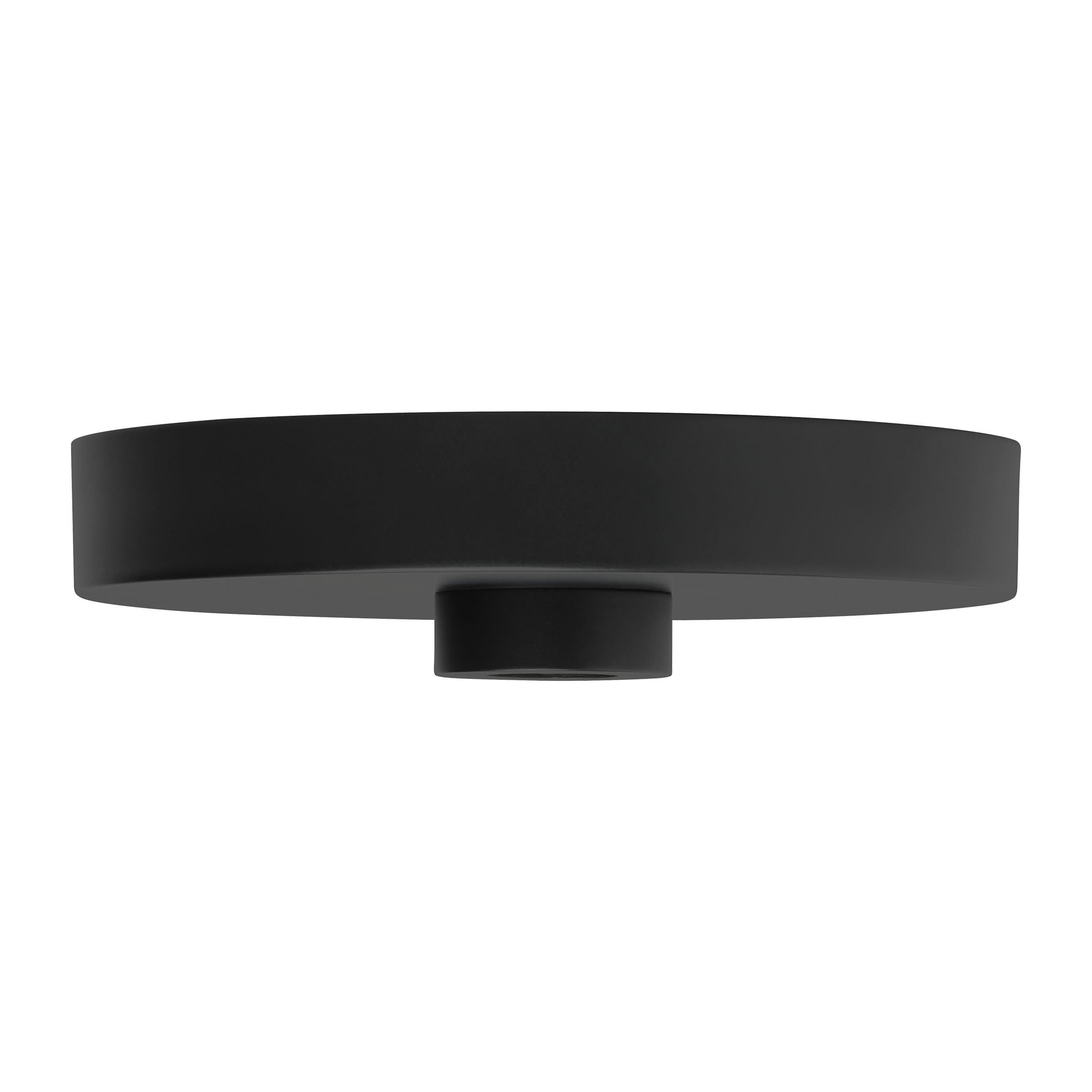 6" Line-Voltage Shallow Canopy | Nightshade Black