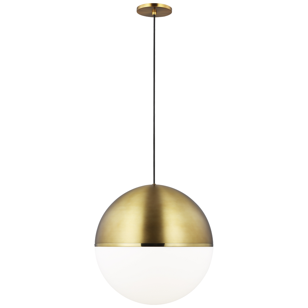 Akova X-Large Pendant Aged Brass/Bright Brass 2700K 90 CRI Medium Base A21 2700k 120V