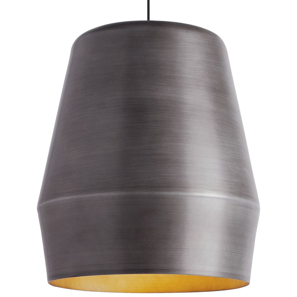 Allea Pendant fossil gray A19 LED 2700K 90 CRI 120V