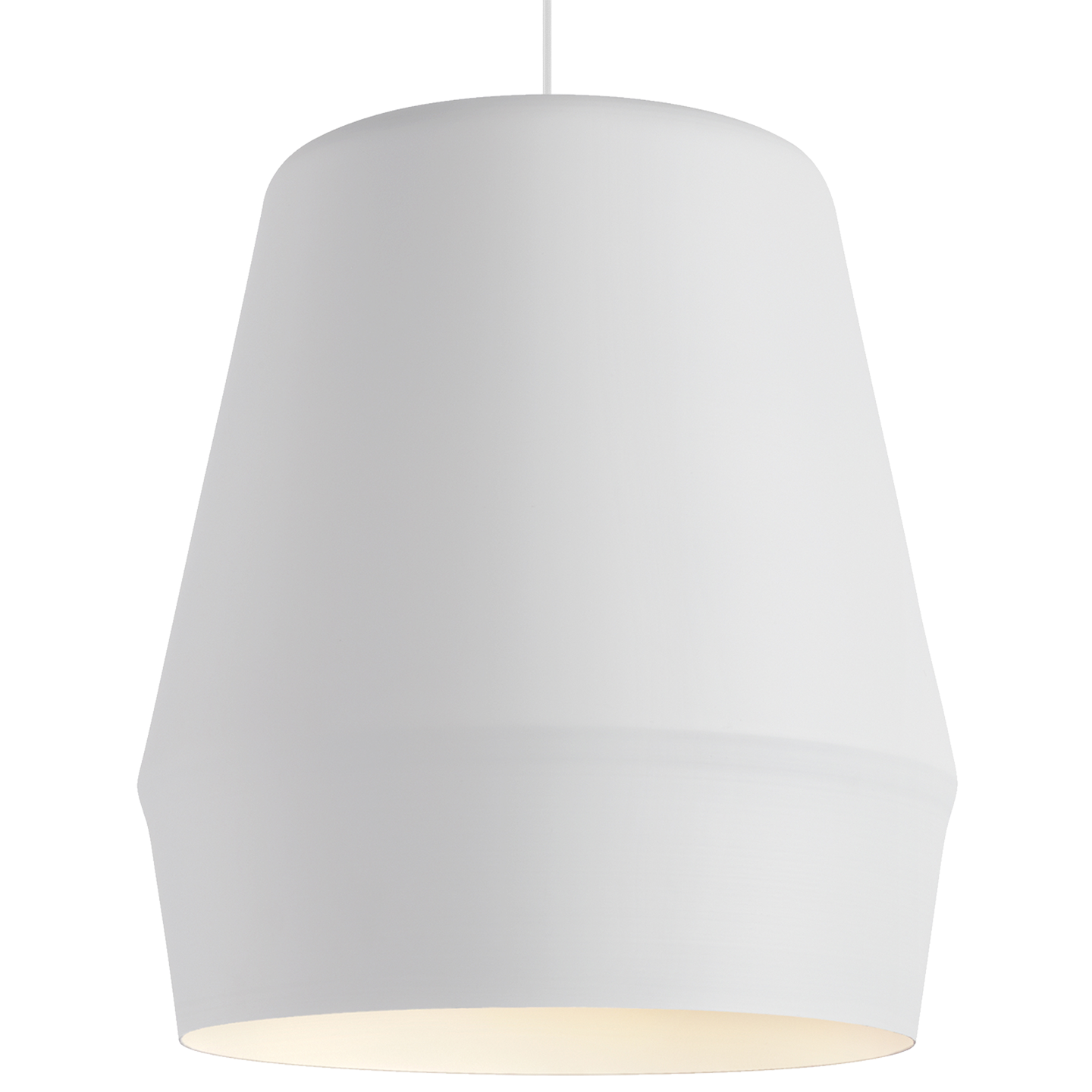 Allea Pendant Matte White A19 LED 2700K 90 CRI 120V