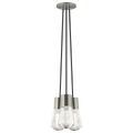 Alva 3-Light Chandelier | Satin Nickel
