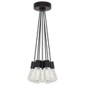 Alva 7-Light Chandelier | Black