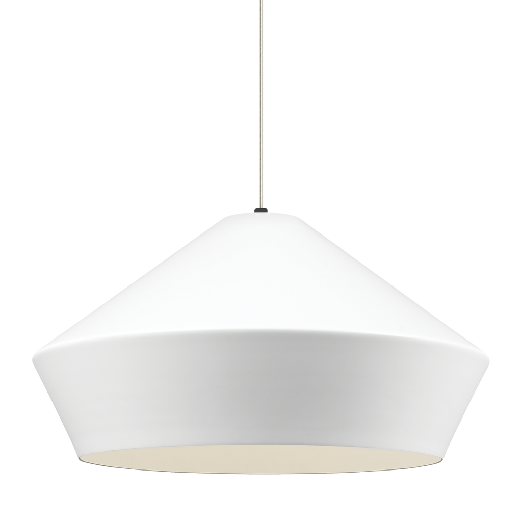 Brummel Grande Pendant | Black | White Bulb(s) Not Included