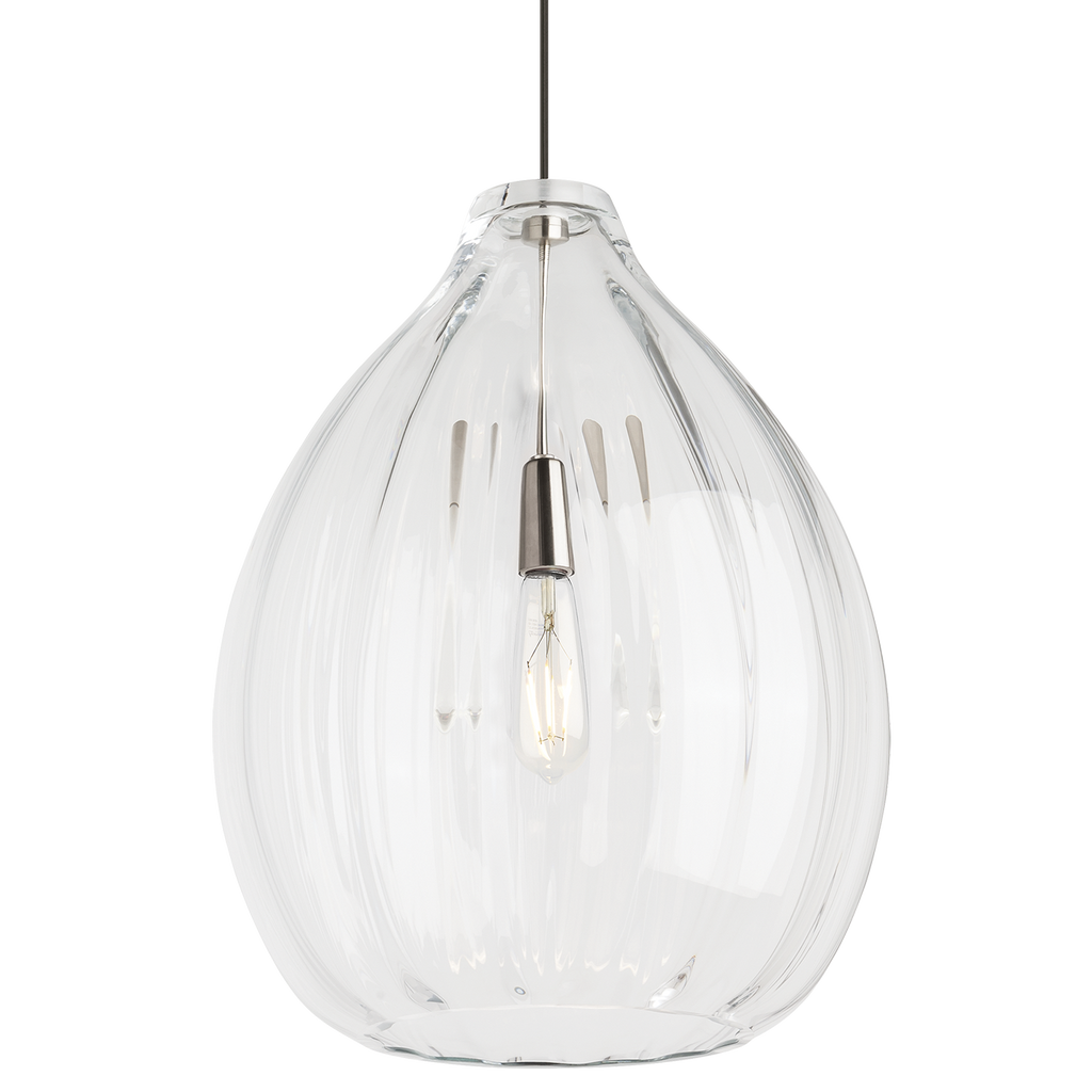 Harper Pendant | Clear Black Bulb Not Included