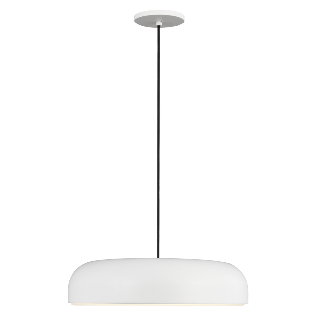 Kosa 18 Pendant matte White 3000K 90 CRI integrated led 90 cri 3000k 120v-277v unv