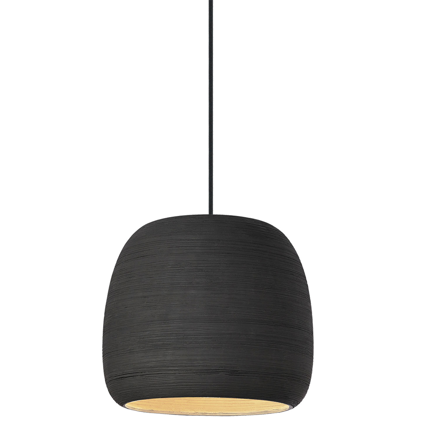 Karam Small Pendant Small Black/Black no lamp