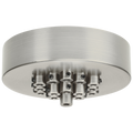 Line-Voltage Mini Canopy 19 Port Round satin nickel