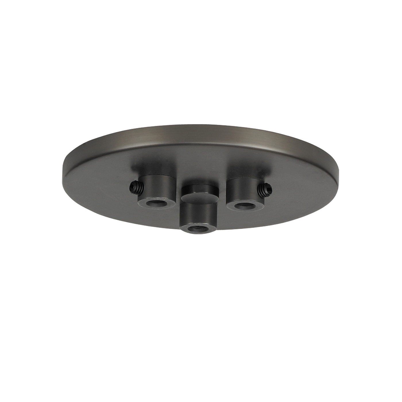 Line-Voltage Mini Canopy 3 Port Round white