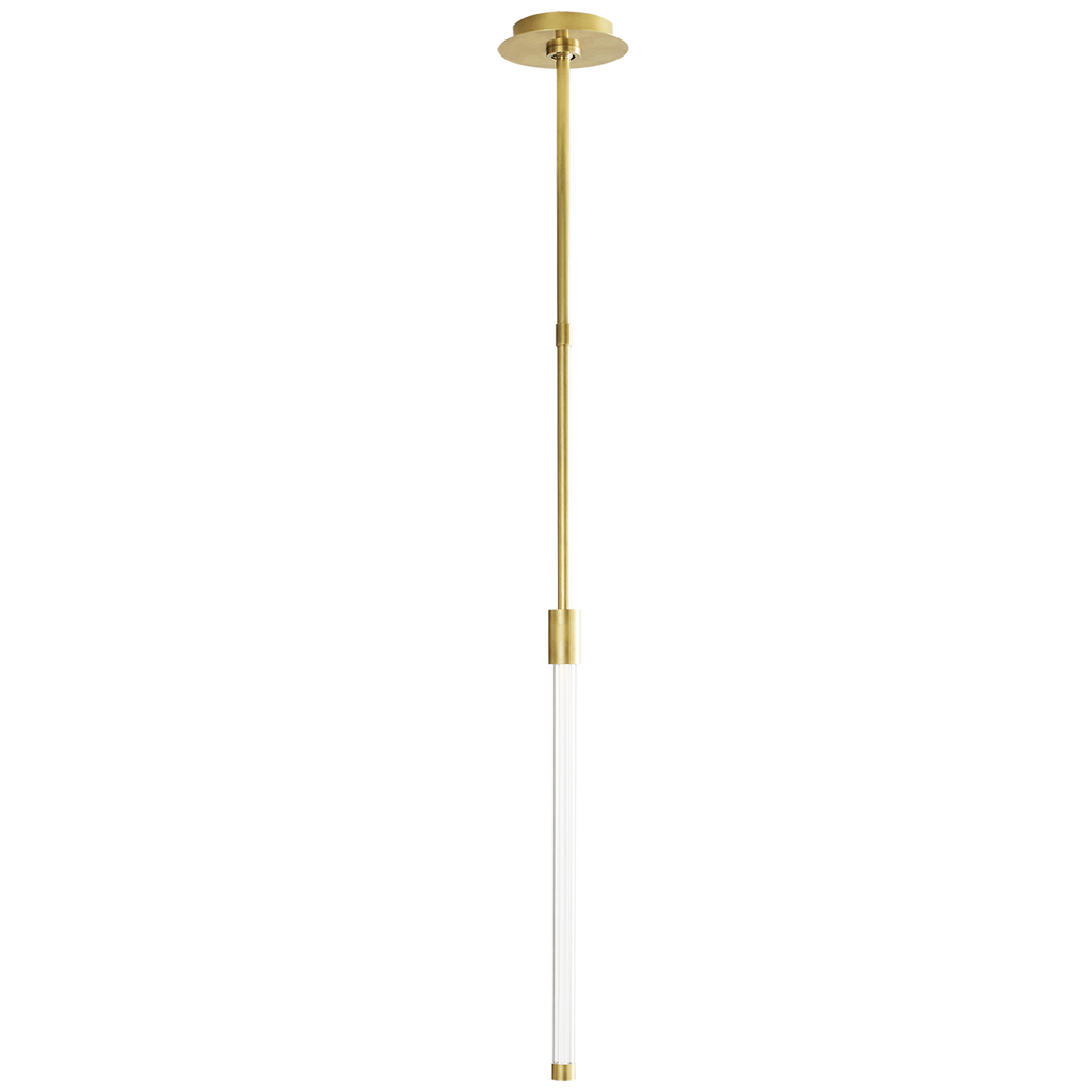 Phobos Small Pendant Natural Brass 2700K 90 CRI integrated led 90 cri 2700k 277v