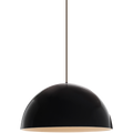 Powell Street Pendant Gloss Black/White black 3000K 80 CRI g40 led 80 cri 3000k 120v