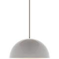 Powell Street Pendant Gloss White/White black 3000K 80 CRI g40 led 80 cri 3000k 120v