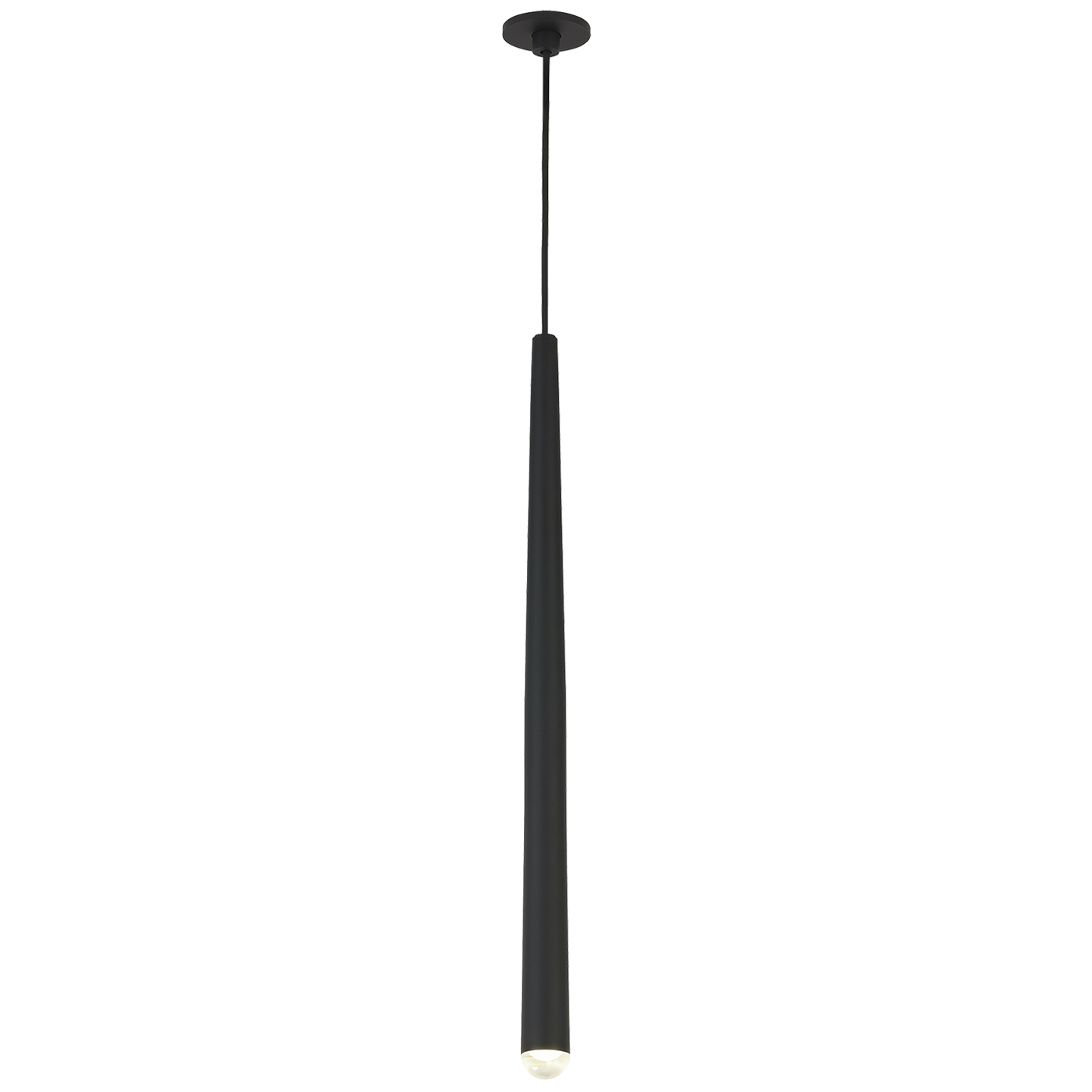 Pylon Port Alone Pendant 1 Light Port Alone Nightshade Black Integrated LED 90 CRI 3000K 120-277V