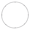 Trellis Spacer R830 Round 8 Port 30" nightshade black
