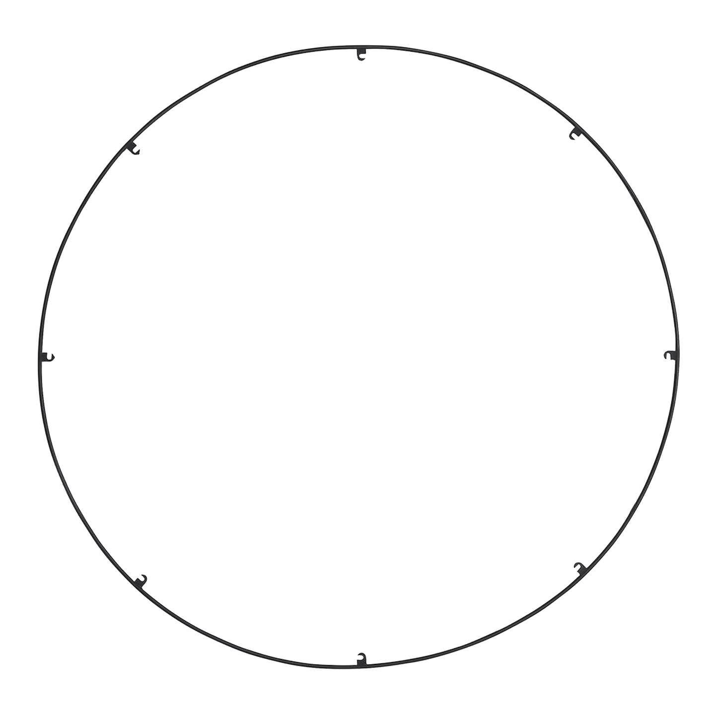 Trellis Spacer R830 Round 8 Port 30" nightshade black