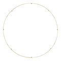 Trellis Spacer R850 Round 8 Port 50" natural brass