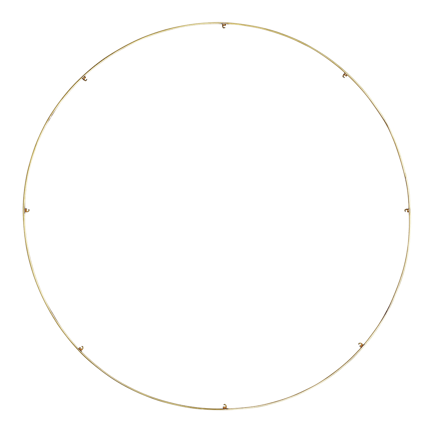 Trellis Spacer R850 Round 8 Port 50" natural brass