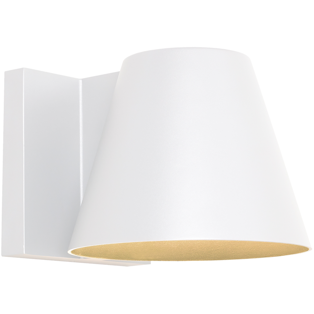 Bowman 6 Outdoor Wall White LED 3000K 90 CRI80 cri 3000k 277v