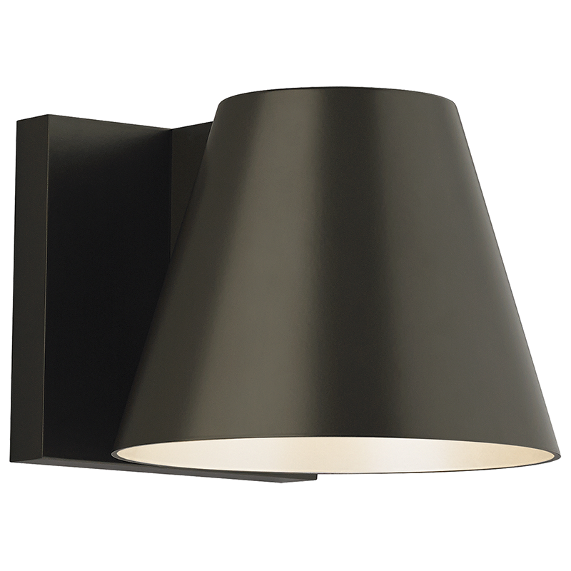Bowman 6 Outdoor Wall Bronze LED 3000K 90 CRI80 cri 3000k 120v
