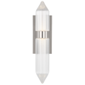 Langston Large Wall Sconce Polished Nickel Integrated LED 2700K 90 CRI 120V