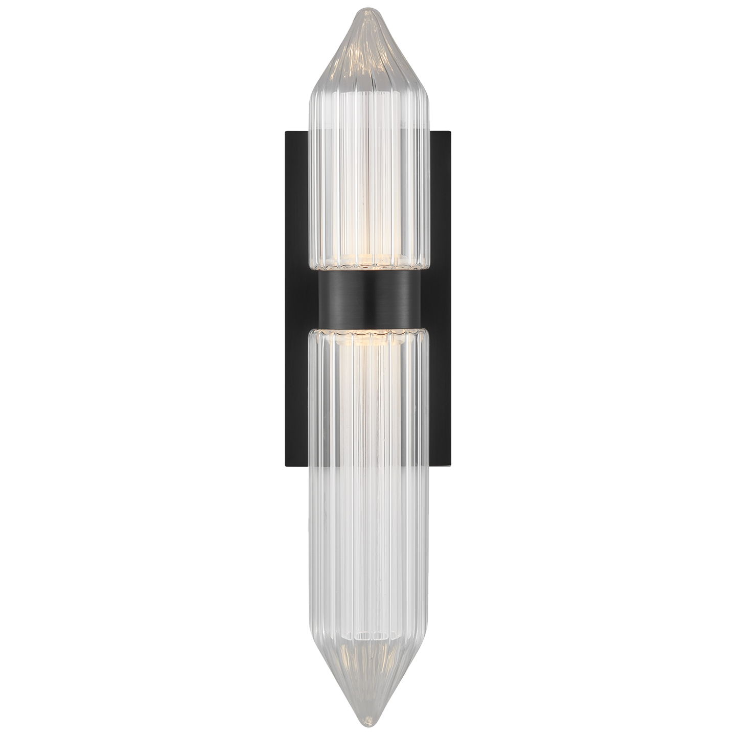 Langston Large Wall Sconce Plated Dark Bronze Integrated LED 2700K 90 CRI 277V