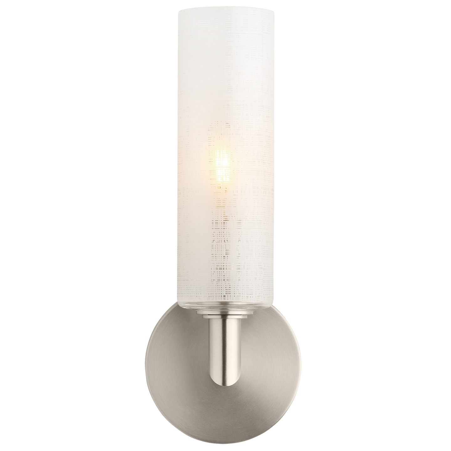 Vetra Wall Linen Satin Nickel LED 2700K 90 CRI 90 cri 2700k 120v