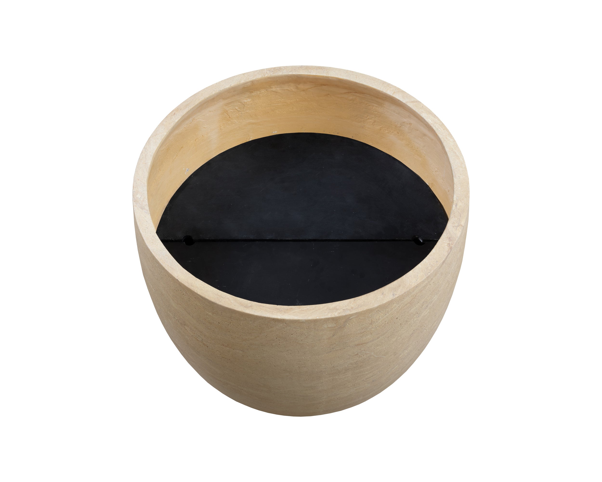 Aster Planter - Large - Travertine Look