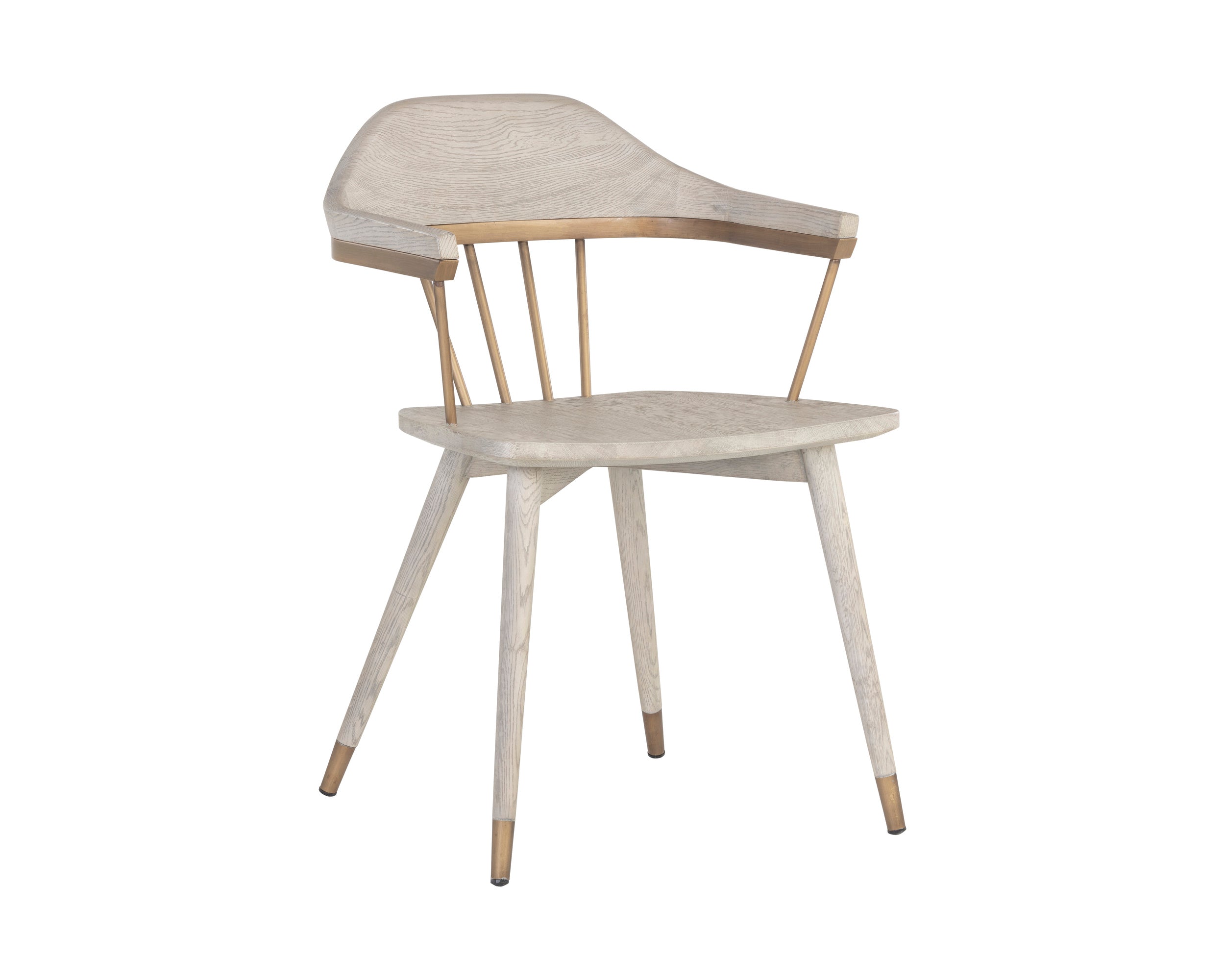 Demi Dining Armchair - Grey