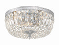 Waltham 14'' Swarovski Spectra Crystal Polished Chrome Flush Mount