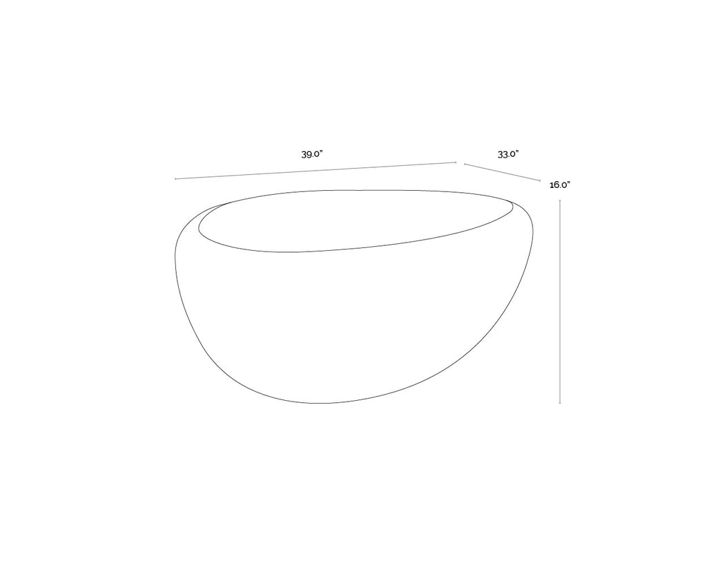 Corvo Coffee Table - Small - White