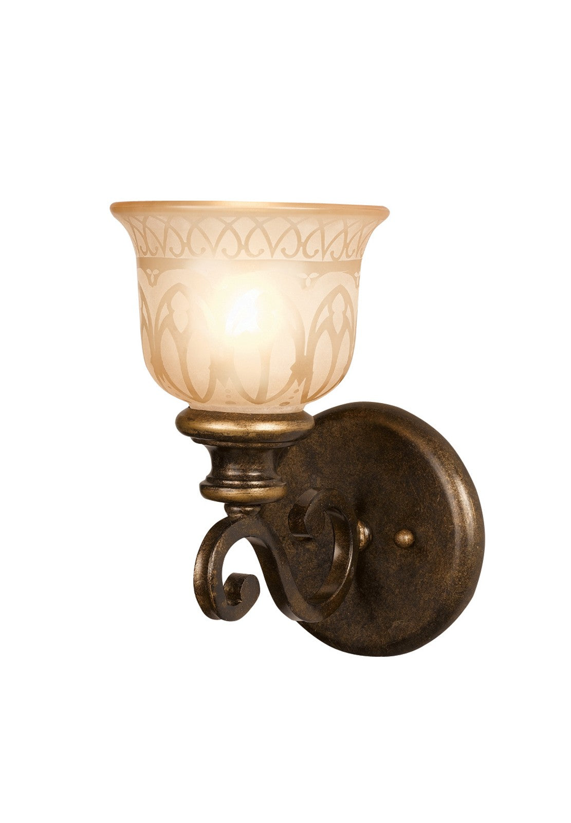 Norwalk 6.25'' Bronze Umber Sconce