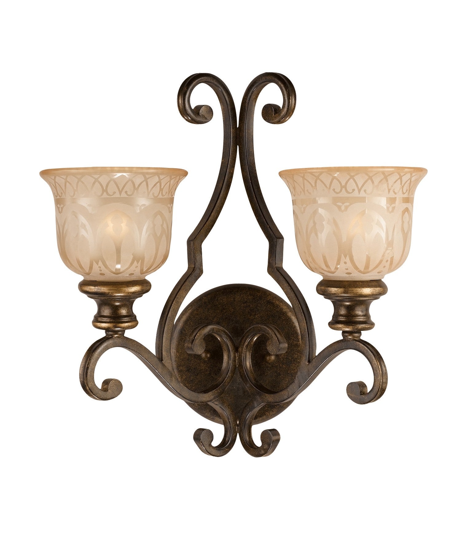 Norwalk 16'' Bronze Umber Sconce
