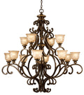 Norwalk 48'' Bronze Umber Chandelier
