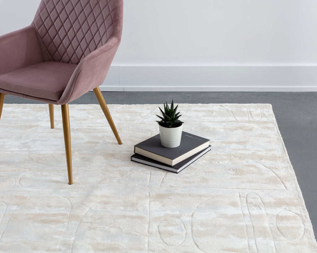Caruso Hand-Loomed Rug - Cream / Ivory - 6' X 9'