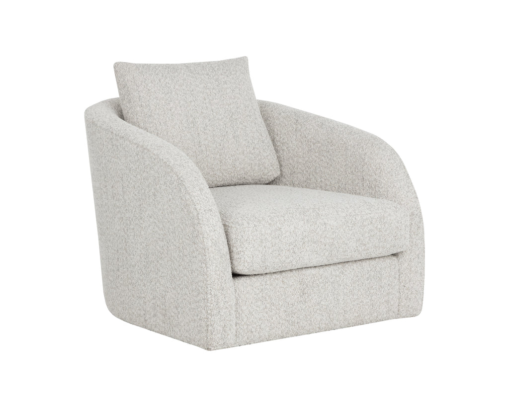 Wexford Swivel Lounge Chair - Sauble Greige