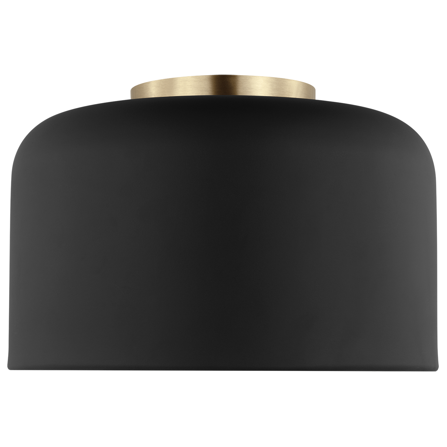Malone Small Flush Mount Midnight Black
