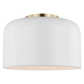 Malone Small Flush Mount Matte White